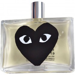 Comme des garcons play black eau store de toilette