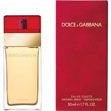 dolce gabbana pour femme red