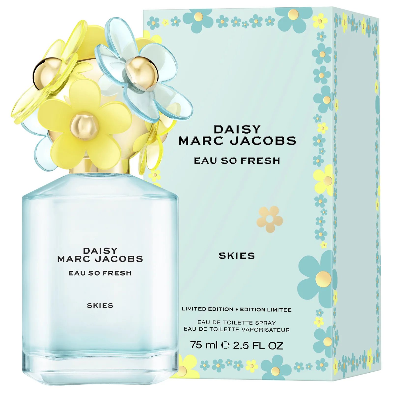 Fresh marc. Marc Jacobs Daisy Eau. Marc Jacobs Daisy Eau so Fresh Skies. Marc Jacobs Daisy Fresh туалетная вода 75. Marc Jacobs Daisy Skies.