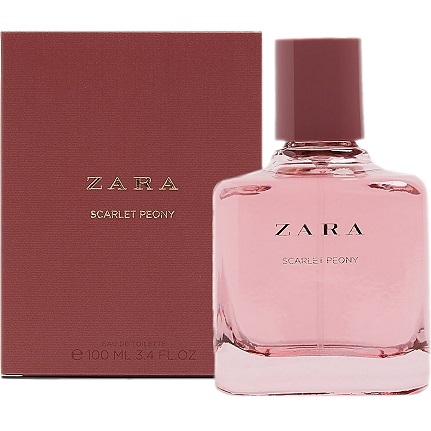 zara perfume scarlet peony