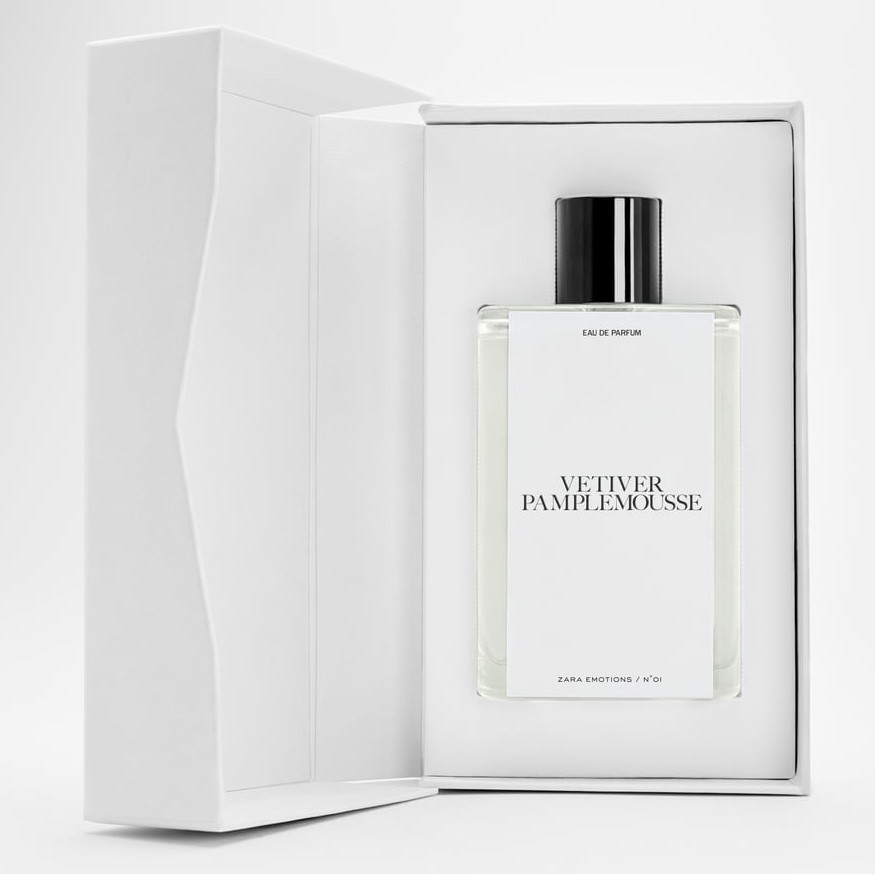 zara perfume vetiver pamplemousse